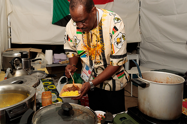 アフリカ・スーダン飯Shendiの写真